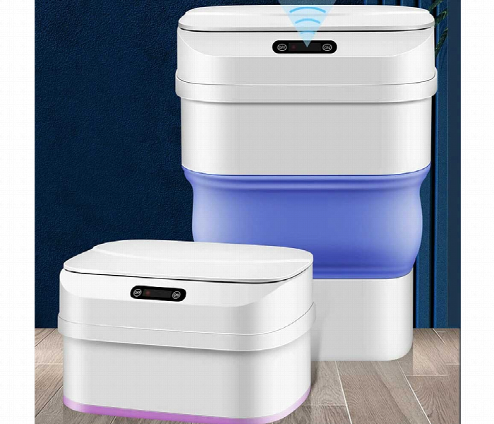 Smart Sensor Induction Folding Trash Can - Zoom Image 11