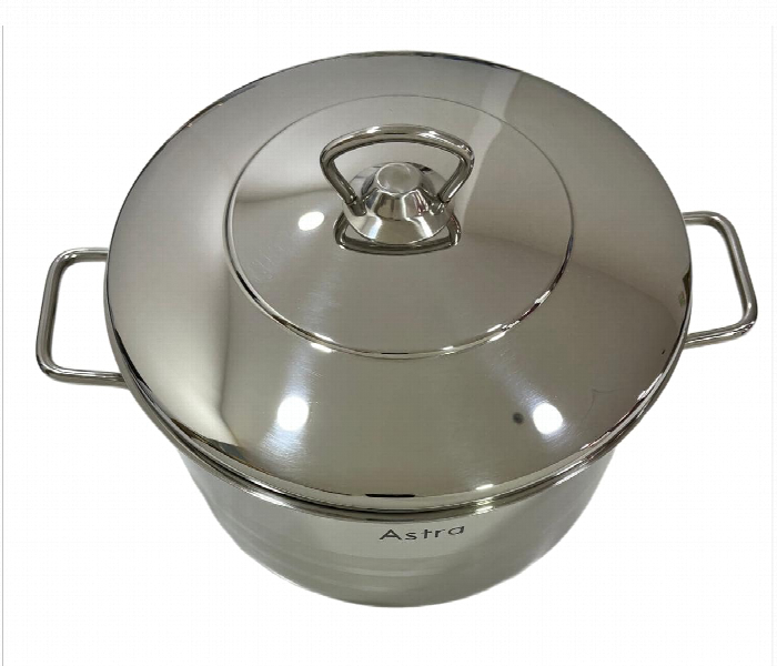 Astra AS1024 Casserole 24 x 12cm Stainless Steel 6.3 Litre - Zoom Image 3