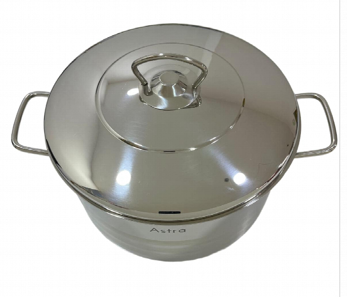 Astra AS1026 Casserole 26 x 15cm Stainless Steel 8.0 Litre - Zoom Image 2