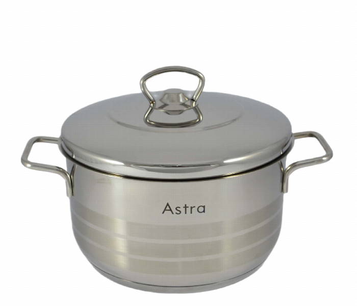 Astra AS1026 Casserole 26 x 15cm Stainless Steel 8.0 Litre - Zoom Image 1