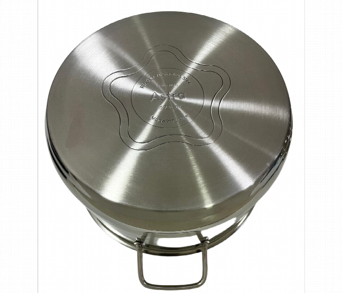 Astra AS1028 Casserole 28 x 16cm Stainless Steel 9.8 Litre - Zoom Image 2