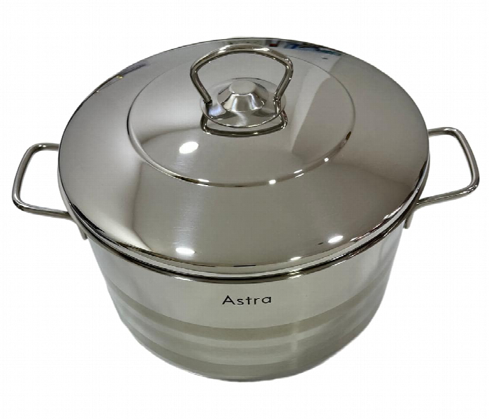 Astra AS1028 Casserole 28 x 16cm Stainless Steel 9.8 Litre - Zoom Image 3