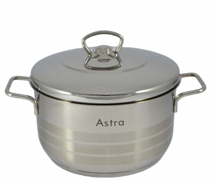 Astra AS1028 Casserole 28 x 16cm Stainless Steel 9.8 Litre - Zoom Image 1