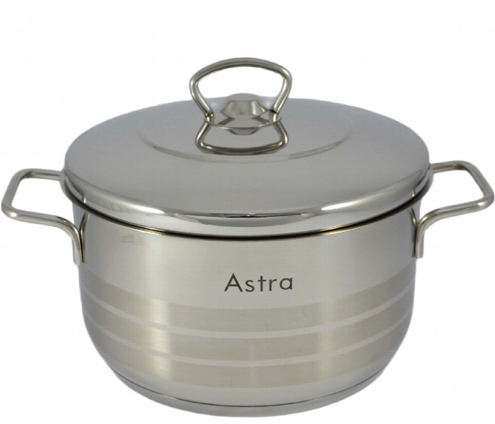 Astra AS1032 Casserole 32 x 18.5cm Stainless Steel 14.8 Litre - Zoom Image 1