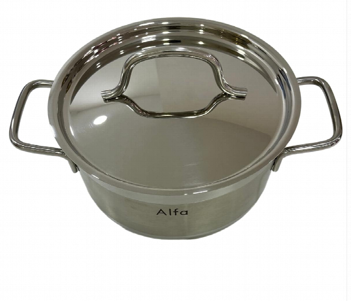 Alfa AL2024 Casserole 24 x 12cm Stainless Steel 6.3 Litre - Zoom Image 3