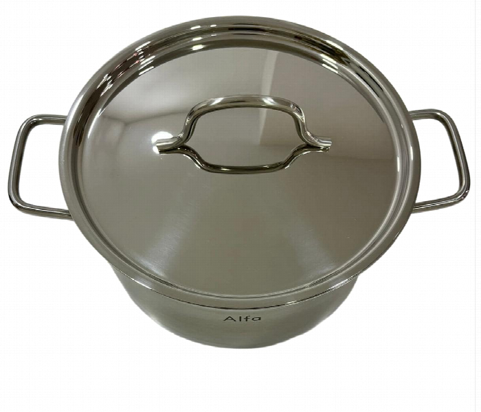 Alfa AL2026 Casserole 26 x 15cm Stainless Steel 8.0 Litre - Zoom Image 2