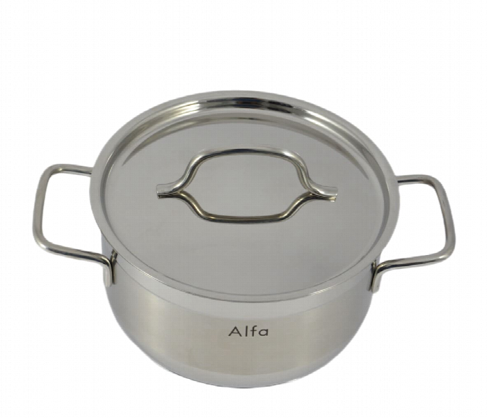 Alfa AL2030 Casserole 30 x 17.5cm Stainless Steel 12.3 Litre - Zoom Image 2