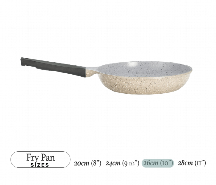 Badreig Lahoya BD FP 26 BE Beige Frypan 26cm Granite - Zoom Image 2