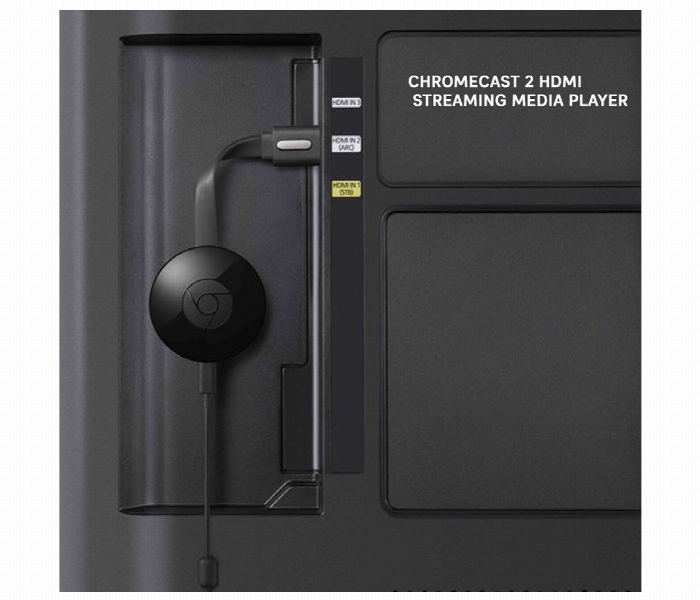 Chromecast 2 HDMI Streaming Media Player - Zoom Image 1