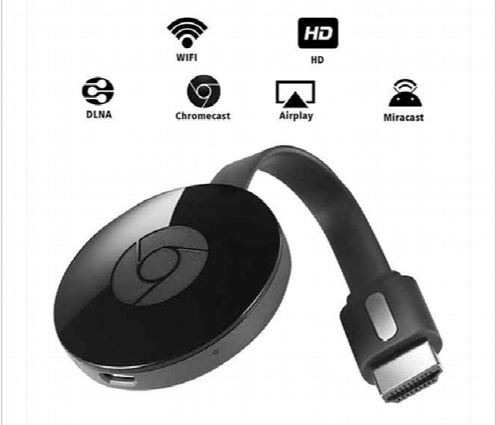 Chromecast 2 HDMI Streaming Media Player - Zoom Image 2