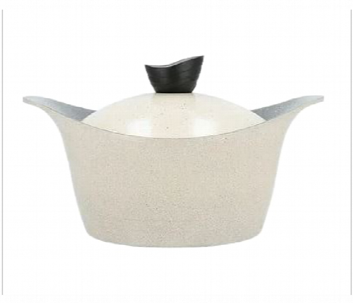 Badreig Lahoya BD CR 26 BE Beige Casserole 26cm 5.4 Litre Granite - Zoom Image