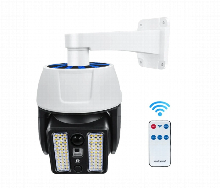 Solar Powered Simulation Monitoring Fake Security Camera With Motion Sensor HW 5118 2 - Zoom Image