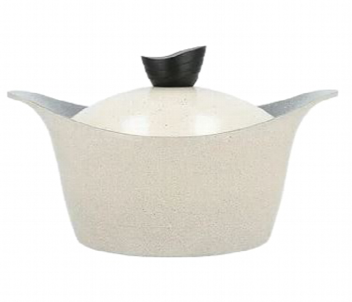 Badreig Lahoya BD CR 28 BE Beige Casserole 28cm 6.15 Litre Granite - Zoom Image