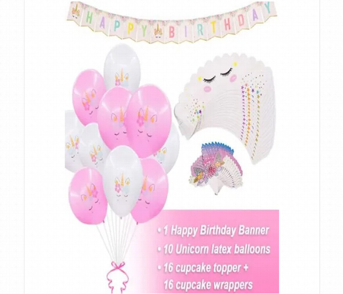 Decorative Birthday Party Foil Balloon N24293329A Multicolour - Zoom Image 4