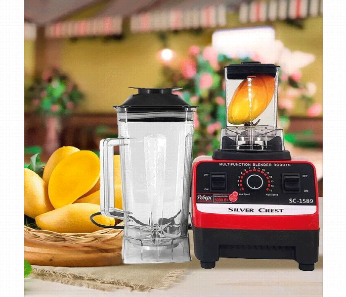 Silver Crest Commercial Powder Blender 5500W SCB 505 2 JAR - Zoom Image 3