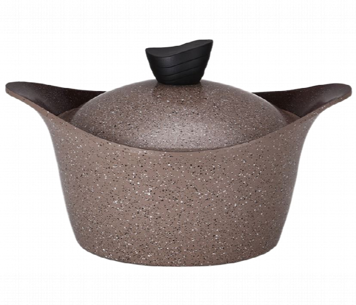 Badreig Lahoya BD CR 28 CH Chocolate Casserole 28cm 6.15 Litre Granite - Zoom Image