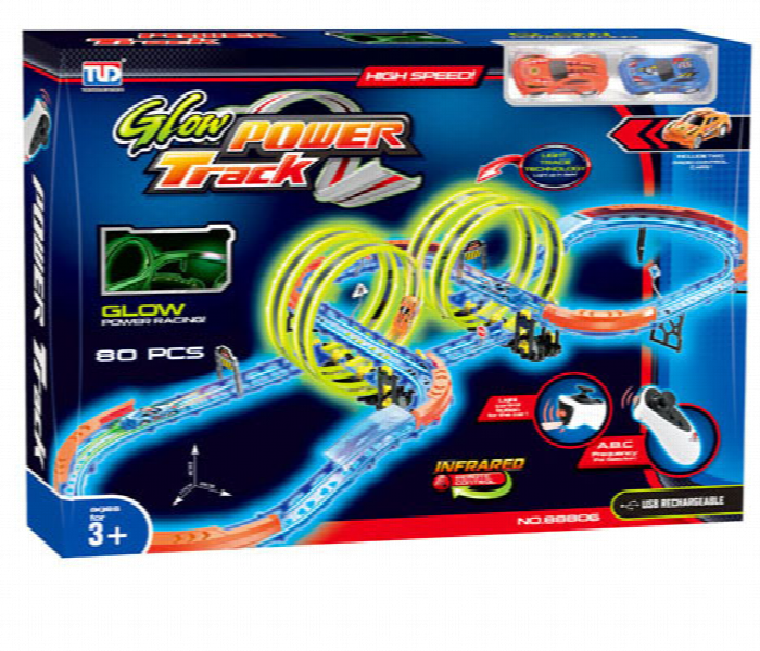 88806 TLD Flow Power Racing Track 80Pcs Set - Zoom Image 2