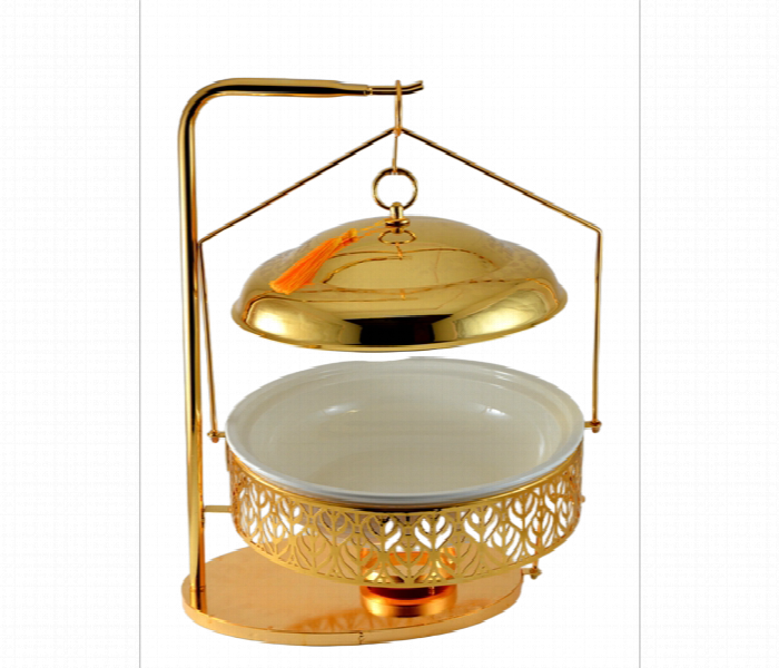 Avci Home Maker FW 069M G Food Warmer Gold Medium  31 x 31 cm - Zoom Image