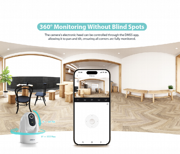 Dahua 4MP Wi Fi Home indoor Camera - Zoom Image 3