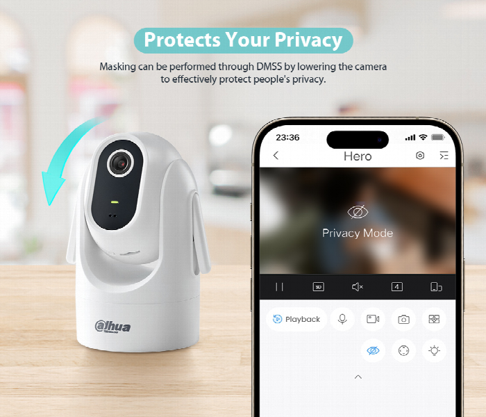 Dahua 4MP Wi Fi Home indoor Camera - Zoom Image 2