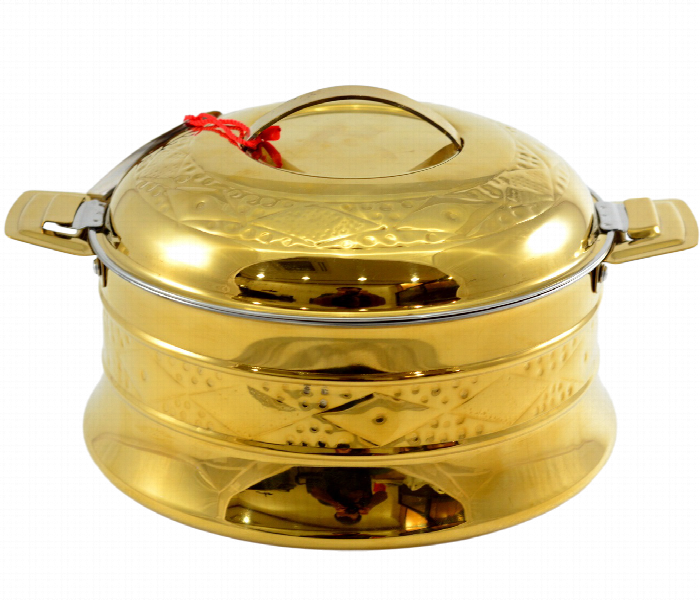 Avci Home Maker C AM05000 Amber Nakshi Gold Hot Casserole 5000 ML - Zoom Image