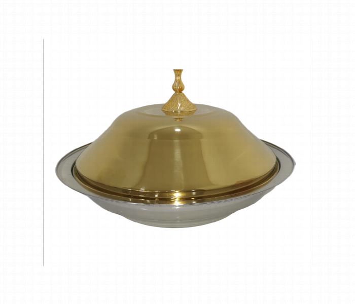 Avci Home Maker R RK 45 G Round Koozy Tray Gold 45 cm - Zoom Image