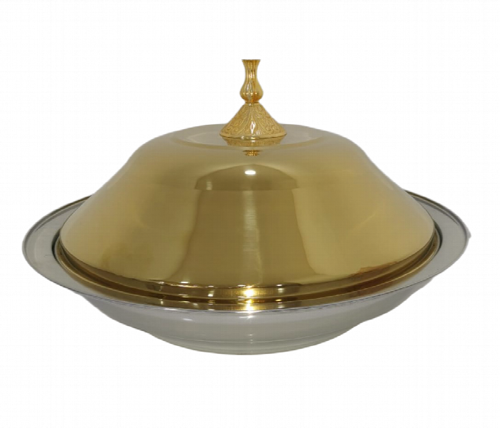 Avci Home Maker R RK 55 G Round Koozy Tray Gold 55 cm - Zoom Image