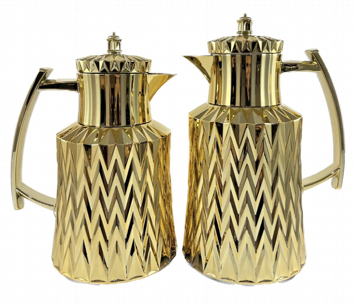 Avci Home Maker SW QDP G Flask 0.7 and 1.0 Litre QDP Gold 2 Pieces Set - Zoom Image 2