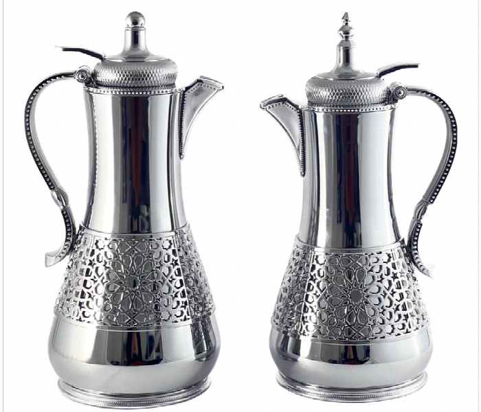 Avci Home Maker SI KCT S Flask 0.75 and 1.0 Litre KCT Silver 2 Pieces Set - Zoom Image