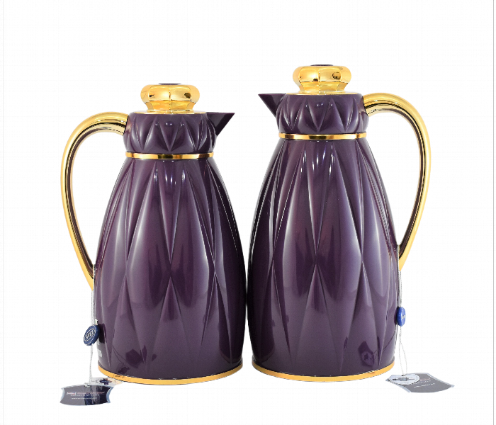 Avci Home Maker C SI NAB PPG Flask 1 and 1.30 Litre NAB Purple Gold 2 Pieces Set - Zoom Image