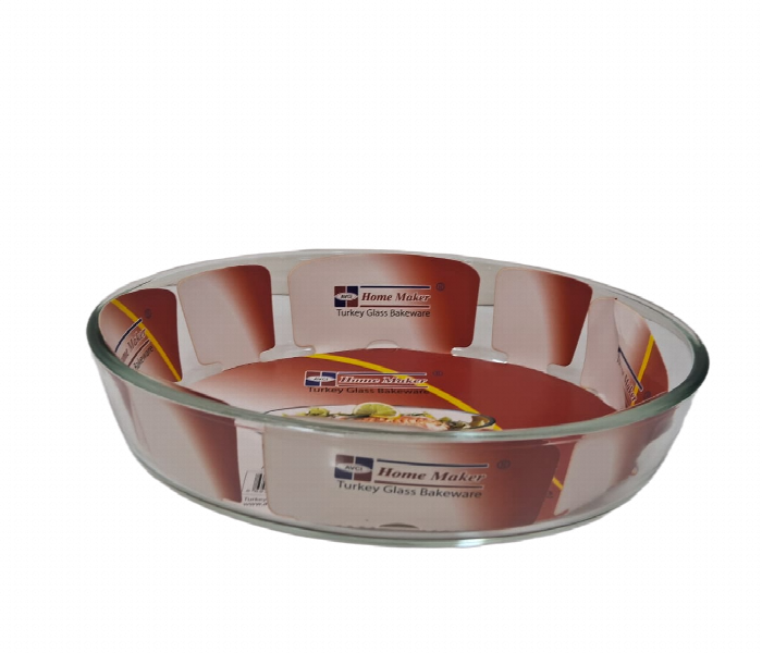 Avci Home Maker AV1 6661 1.6 Litre Oval Glass Baking Dish - Zoom Image 2