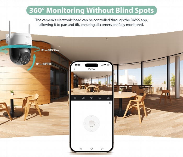 Dahua 5MP Wi Fi Outdoor Camera - Zoom Image 3