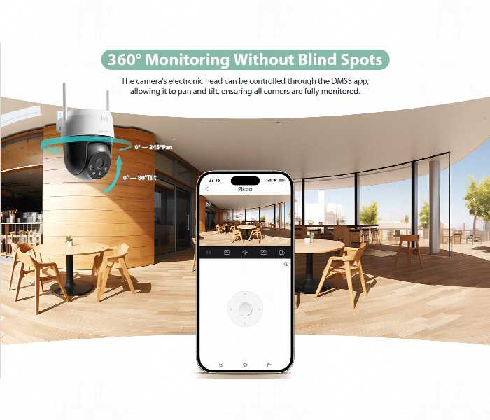 Dahua 5Mp Wi Fi Outdoor Camera Sd2A500Hb Gn Aw Pv S2 - Zoom Image 2