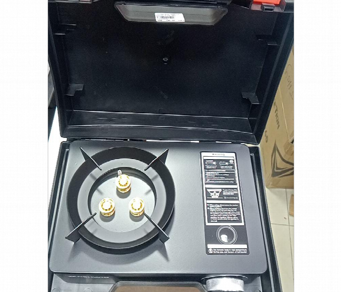 YANCHUAN Outdoor Portable Gas Stove Style Black - Zoom Image 2