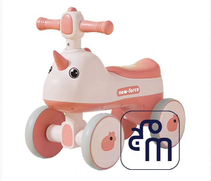 6166 Baby Unicorn Ride On Car with Lights and Music for Kids  1 Years and Above - Zoom Image 4