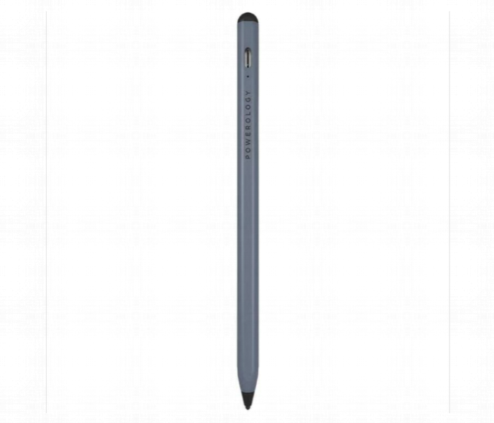 Powerology P21STYPGY 2 in1 Universal 2mm iPad Pen Smart Stylus Pen  Grey SLR - Zoom Image