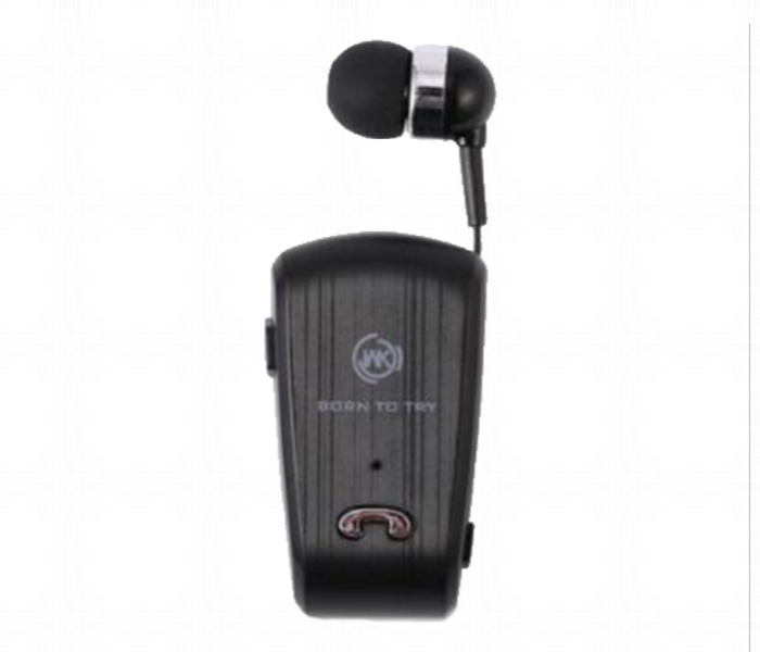 WK BS 535 Bluetooth Earphone Black SLR - Zoom Image