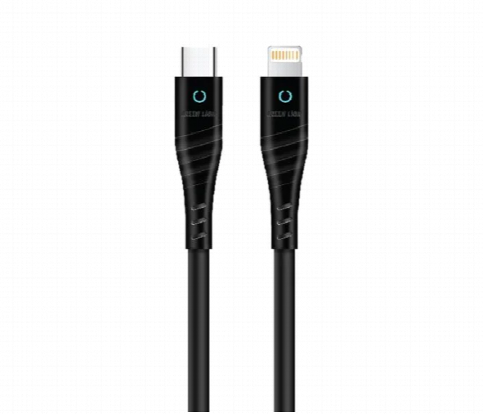 charge cable c to lightning  with led - Zoom Image