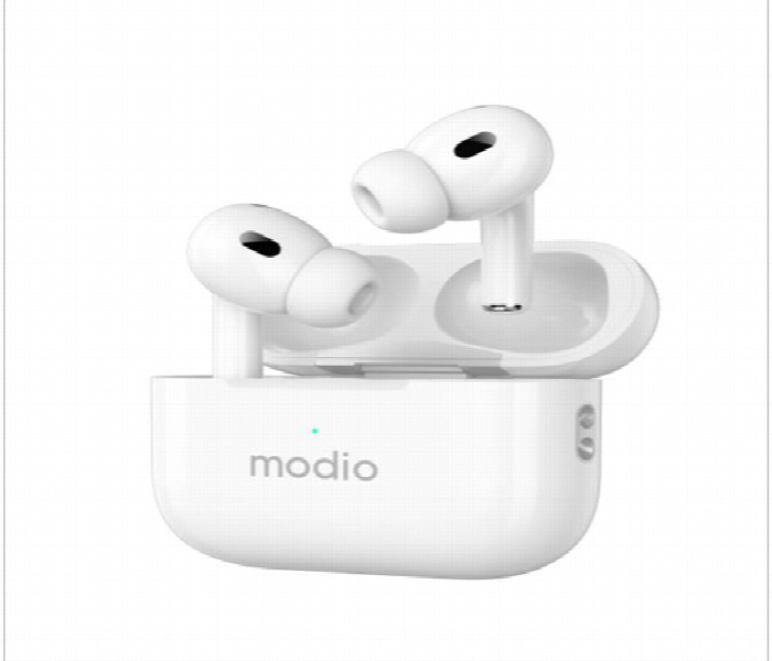 Modio ME16 Wireless Bluetooth Headset   White - Zoom Image 2