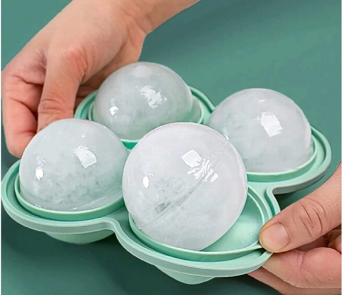 Flexible Silicone Ice Cube Tray for Large Ice Balls - Zoom Image