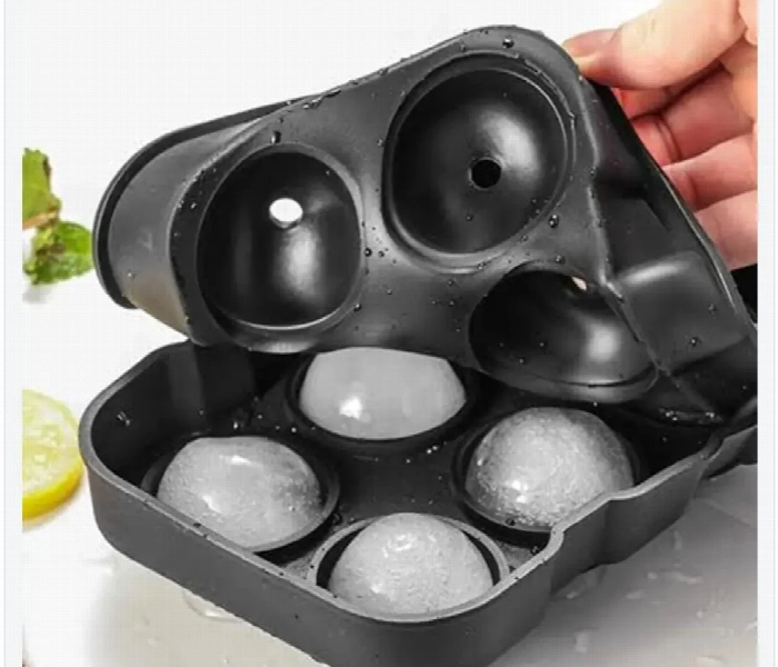 Flexible Silicone Tray for Large Ice Balls - Zoom Image