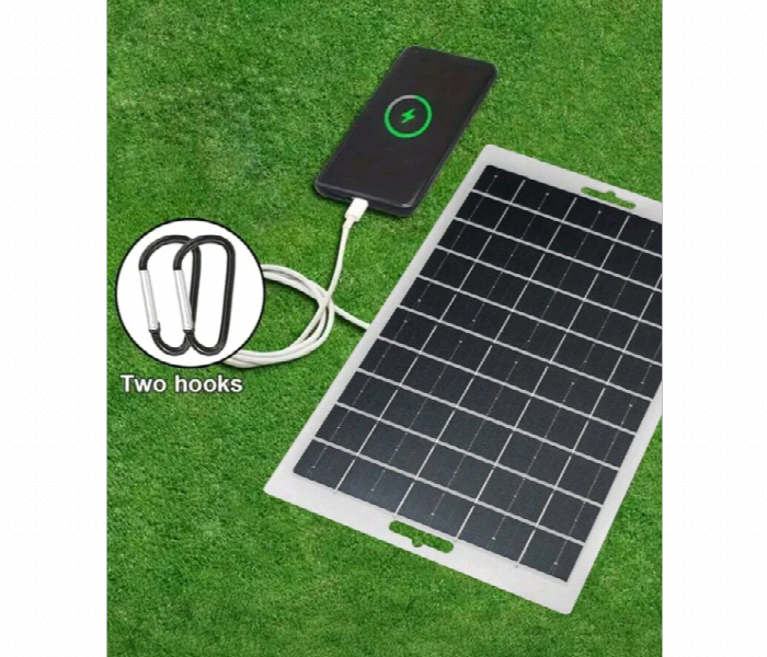 1pc 6W New Portable Solar Panel for Camping Emergency Power Panel - Zoom Image