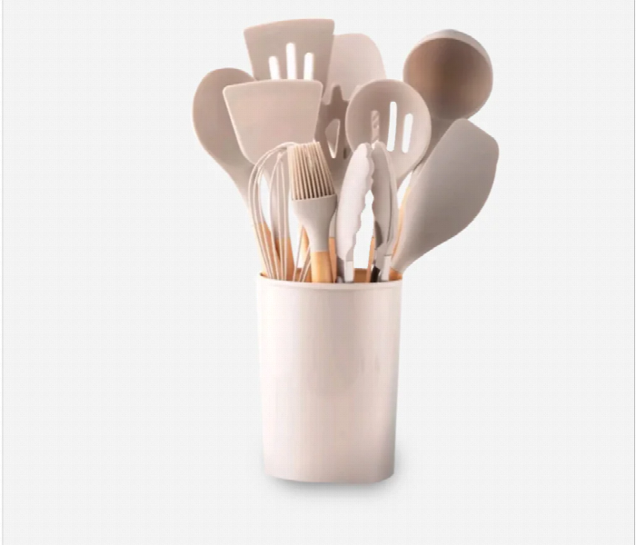 12pcs silicone cooking utensils - Zoom Image