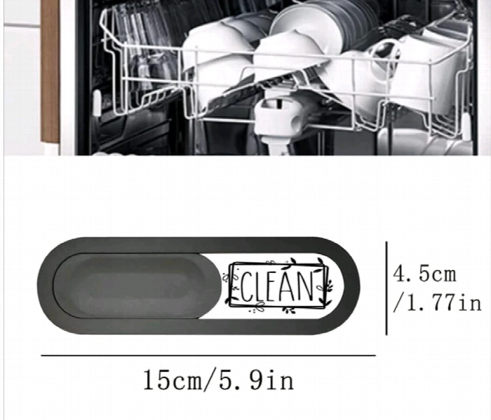 Beautifully designed dishwasher label - Zoom Image