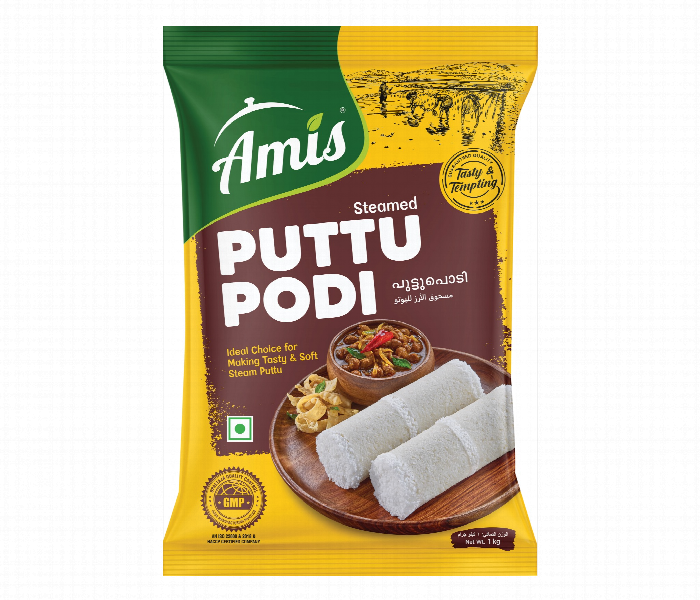 Amis  Puttu Podi 1 KG Q Pac Package 1 Pc - Zoom Image