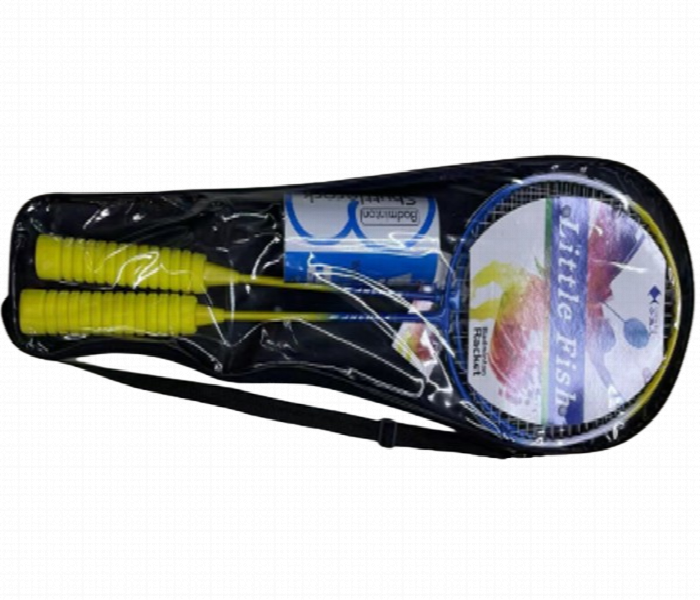 Badminton Set Complete with Rackets Shuttlecocks and Carry Case for Outdoor Fun and Sports - Zoom Image