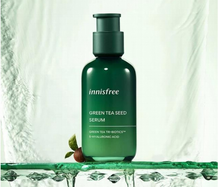 INNISFREE Green Tea Seed Hyaluronic Serum 80ml for men and women - Zoom Image 2