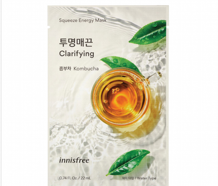 INNISFREE Squeeze energy Mask Kombucha 22 ml - Zoom Image 2