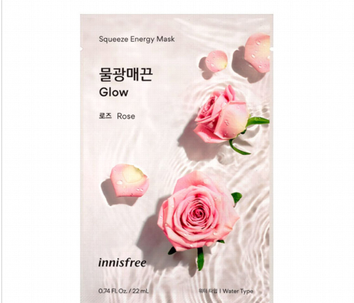 INNISFREE Squeeze energy Mask Rose 22 ml - Zoom Image 2