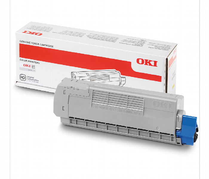 OKI C610 printer series Yellow Toner Cartridge - Zoom Image